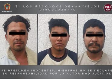 Detienen a 3 hombres acusados de matar a su padre en Valle de Bravo