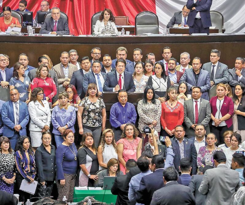 Los legisladores de la Cuarta Transformación se dijeron listos para colaborar con el gobierno de México, con las medidas necesarias para fortalecer la sanidad y la atención durante la pandemia. Foto: ARCHIVO EL UNIVERSAL