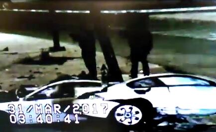 Difunden video tras aparatoso accidente en Paseo de la Reforma