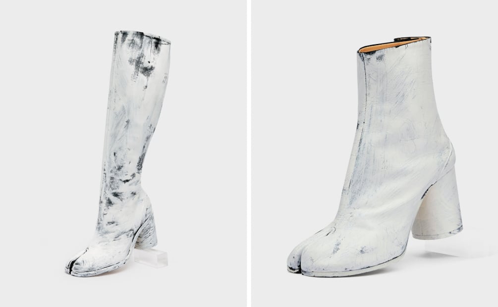 Las icónicas Maison Margiela Tabi Boots. Foto: Maison Margiela