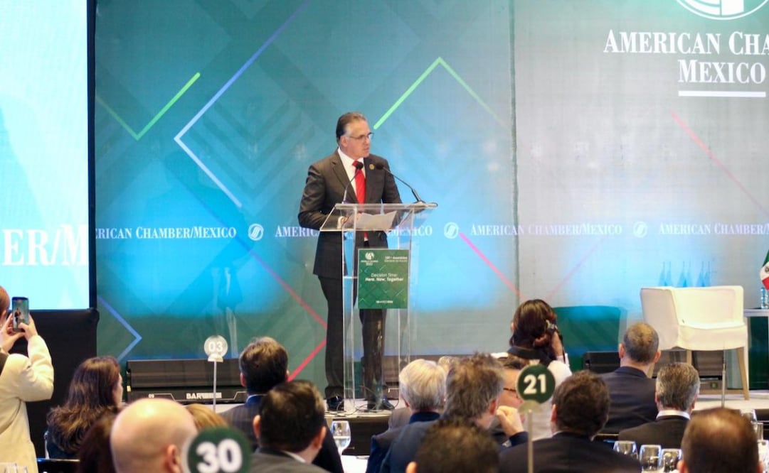 Oscar del Cueto, nuevo presidente de AmCham Mexico Foto: Especiales
