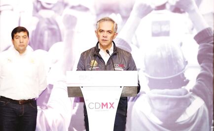 Mancera calcula que CDMX tendrá hasta mil 500 mdp para infraestructura