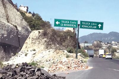 Denuncian tiraderos de cascajo ilegales en el Edomex