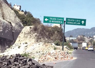 Denuncian tiraderos de cascajo ilegales en el Edomex