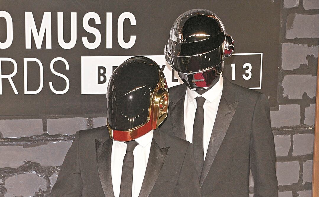 Thomas Bangalter y Guy-Manuel de Ho mem- Christo. Foto: ARCHIVO EL UNIVERSAL