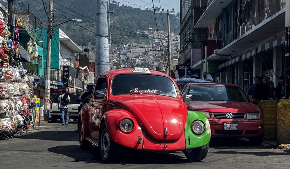 Vochotaxis en la Gustavo A. Madero. Foto: Yaretzy Osnaya/EL UNIVERSAL