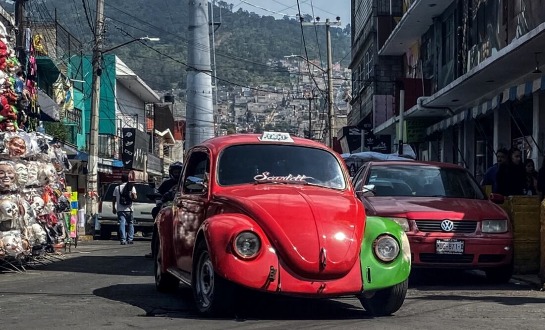 Vochotaxis en la Gustavo A. Madero. Foto: Yaretzy Osnaya/EL UNIVERSAL