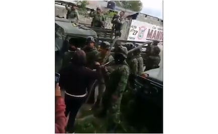 Disparos al aire en Acajete, medida disuasiva ante turba: Sedena