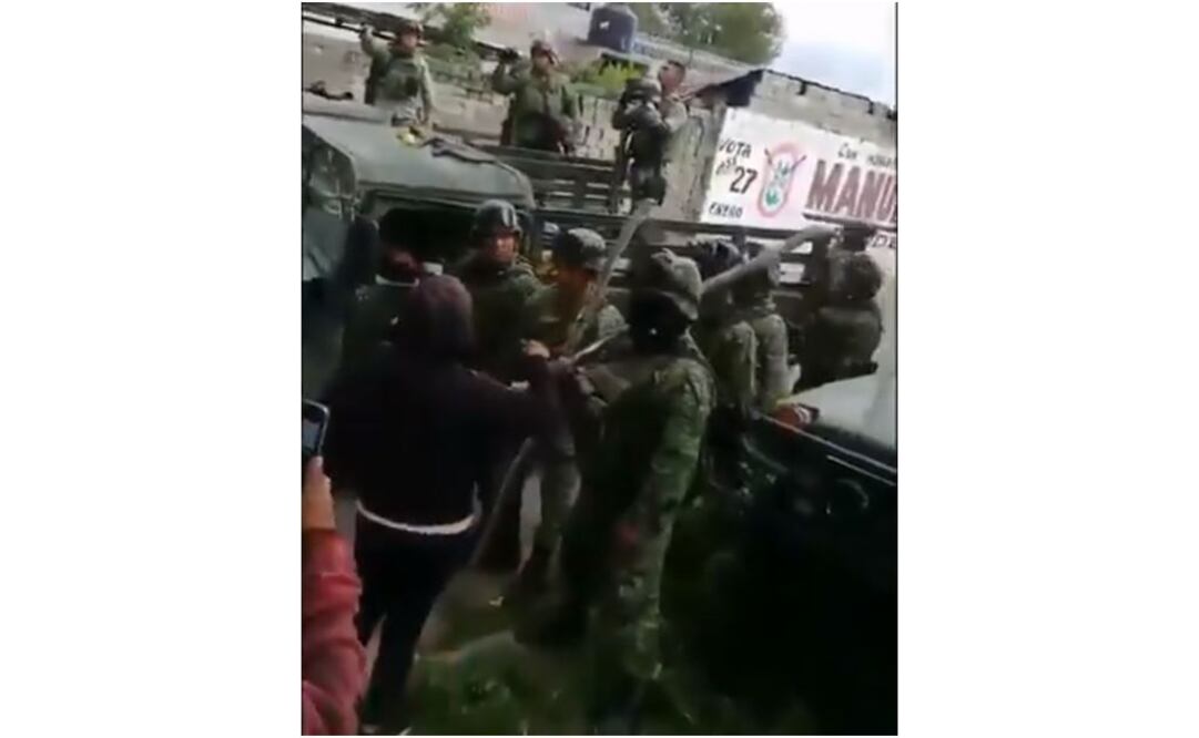 Foto: tomada de videos que circulan en redes sociales