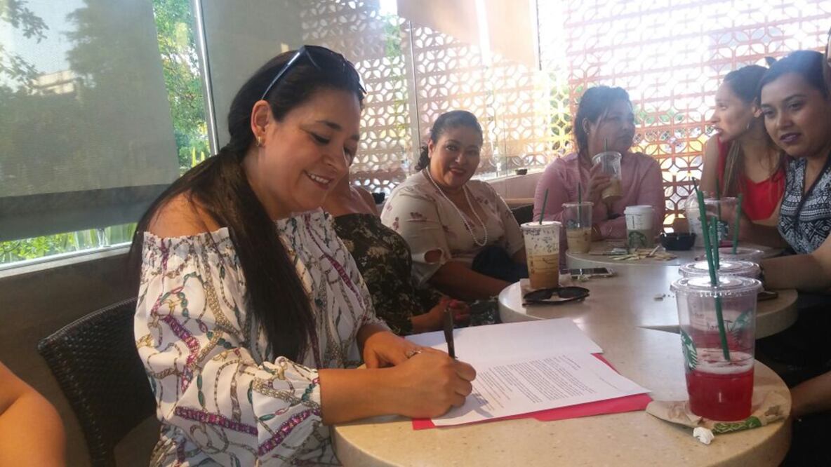 Mirna Janet Garza Barriga, dirigente del Organismo Nacional de Mujeres Priísta en Morelia (Onmpri). Foto: Carlos Arrieta