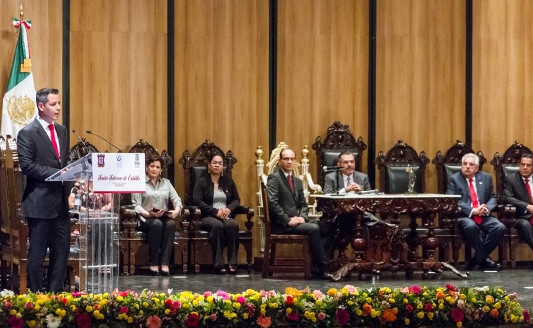 Gobernador de Oaxaca asegura que no hay violencia; descarta crisis por crímenes. Foto: Edwin Hernández/EL UNIVERSAL