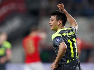'Chucky' Lozano marca en la victoria del PSV