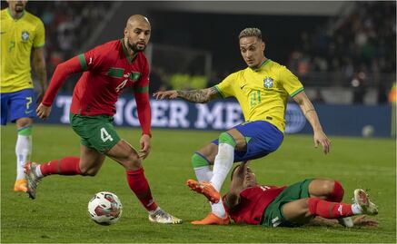 Marruecos vence a Brasil y arruina homenaje a Pelé