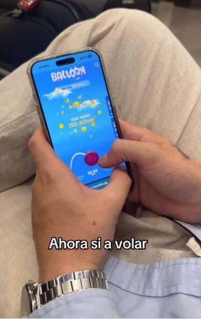 Un reto viral peligroso. Fuente: Capturas TikTok