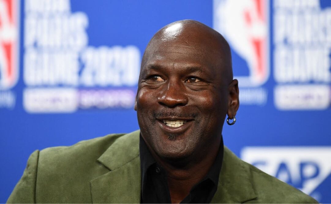Michael Jordan se lució con la donación / FOTO: AFP