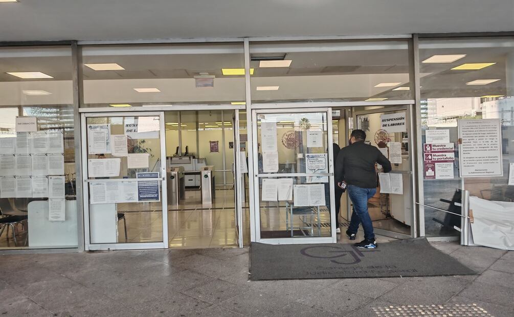 Trabajadores del Poder Judicial en Nuevo León regresan a labores tras presiones y "falta de apoyo ciudadano". Foto: Especial