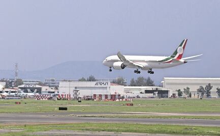 Avión presidencial realiza vuelo “para que no se estropeen los motores”