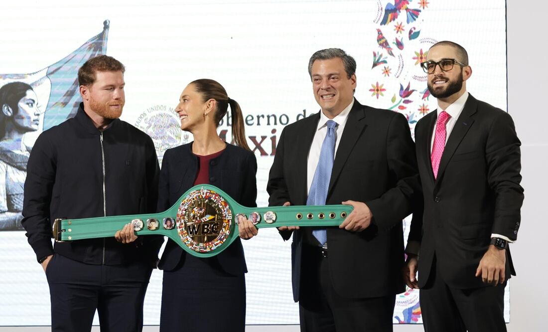 El Canelo se suma a la 4T?; esto respondió en la mañanera de Claudia Sheinbaum