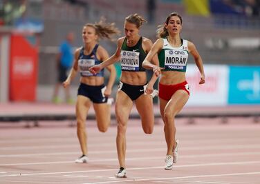 Paola Morán ilusiona al atletismo mexicano en el mundial de Doha