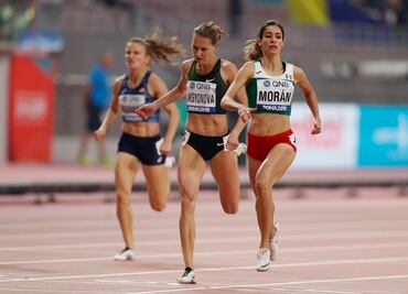 Paola Morán ilusiona al atletismo mexicano en el mundial de Doha