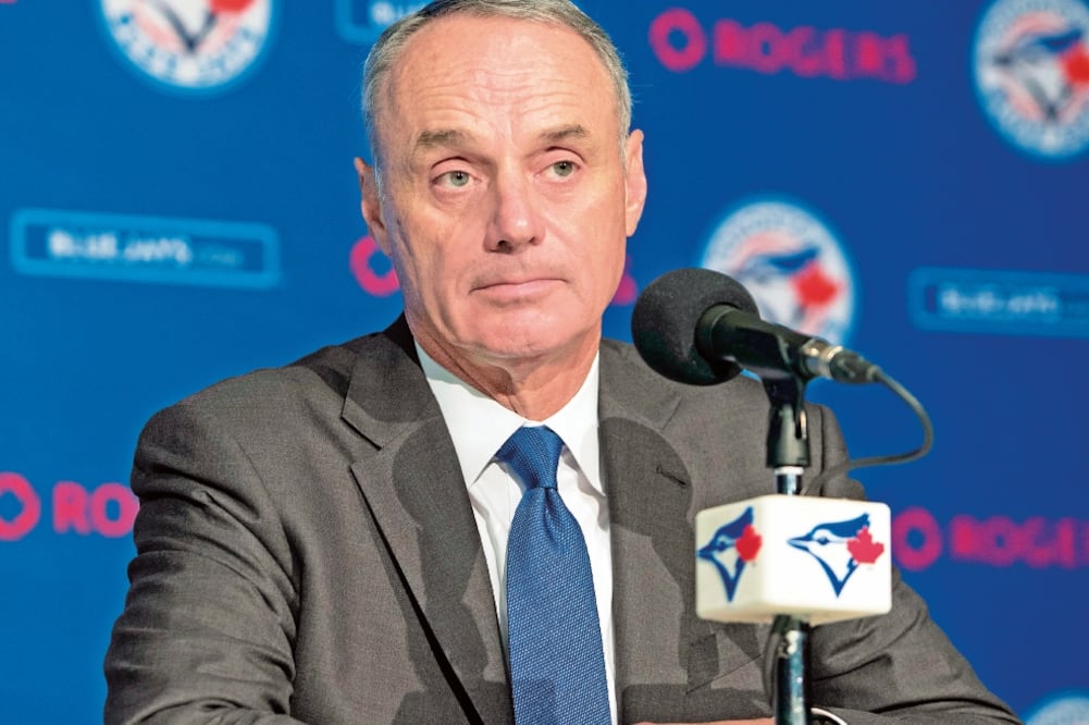 El comisionado de MLB auniciará planes de la Liga. Foto: FRED THORNHILL. AP