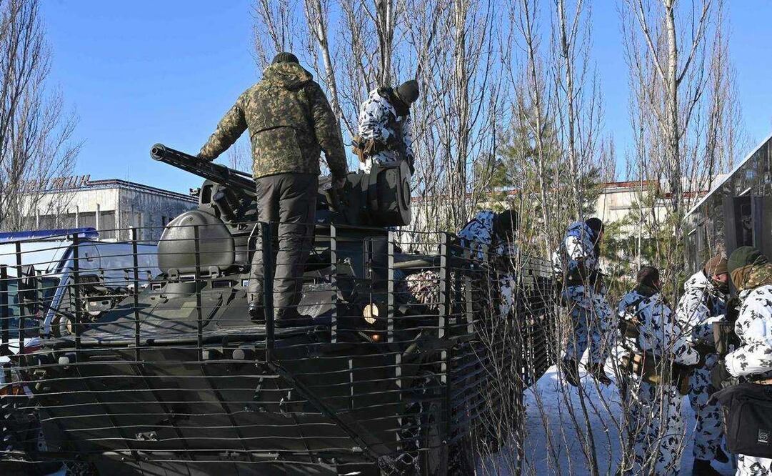 Chernóbil : Ucrania pierde la planta nuclear ante Rusia. Foto: AFP
