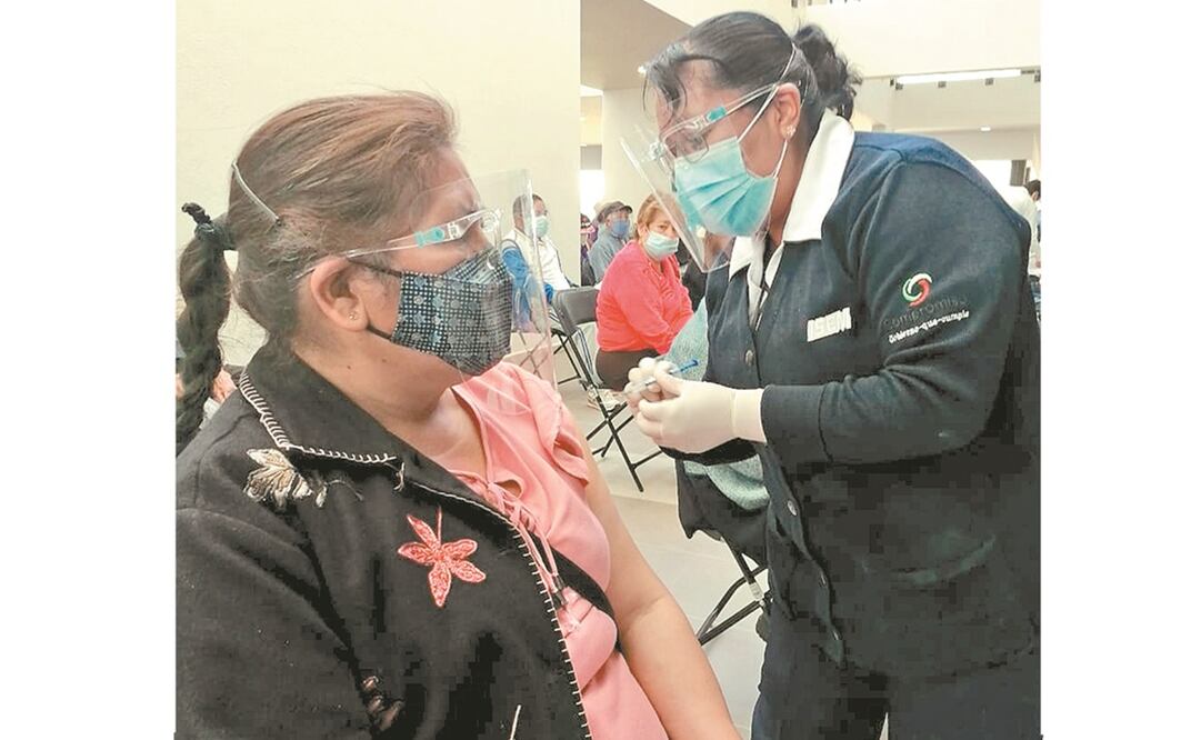 En el Estado de México se han aplicado 222 mil 777 vacunas. Foto: Claudia González. EL UNIVERSAL