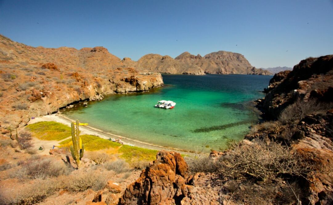 Pasea por la isla San Francisquito. (Foto: Cortesía Cabo Expeditions)