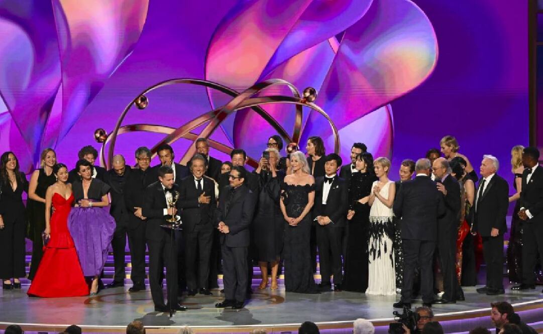 La serie se convirtió en la gran ganadora de la gala. Foto: AP