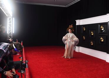 Los Grammy 2021 tienen una Alfombra Roja desangelada debido a la pandemia