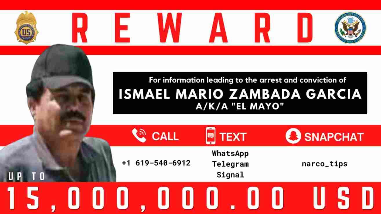 La DEA ofrecía una recompensa por 15 millones de dólares por el narcotraficante, Ismael