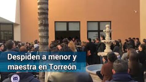 Dan último adiós a maestra y al niño que disparó