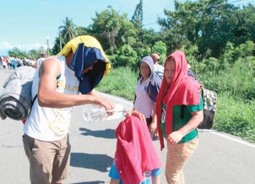 “No podemos volver, nos van a matar”, relata migrante