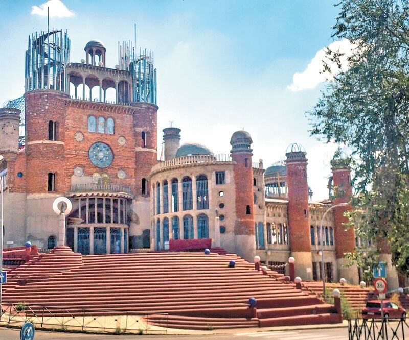 Justino Gallego construyó la catedral a lo largo de 50 años y con su recursos propios en Mejorada del Campo. CORTESÍA