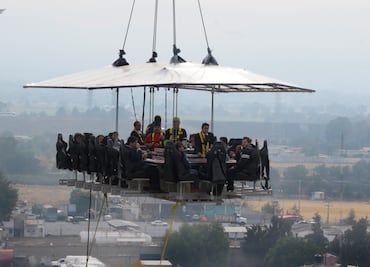 Celebra el 14 de febrero con una cena sobre las pirámides de Teotihuacán