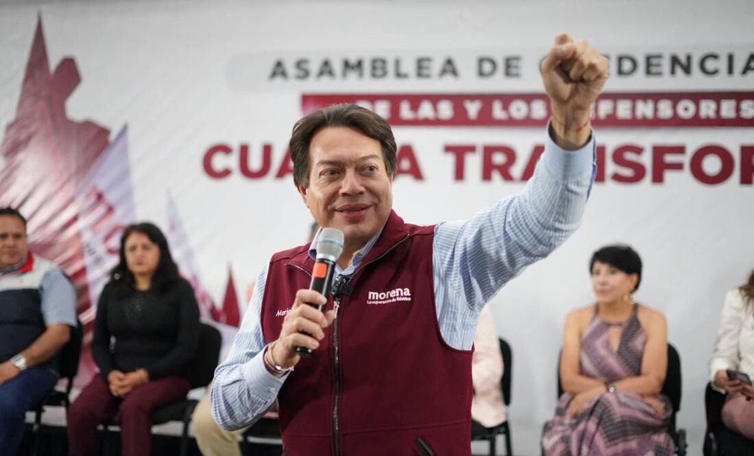 Líder Nacional de Morena, Mario Delgado. Foto: Especial