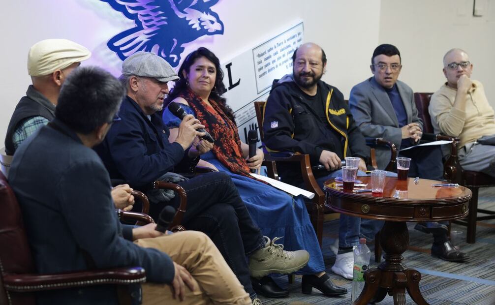 Boligán coincidió en que el humor político enfrenta un terreno hostil. | Foto: Carlos Odín.