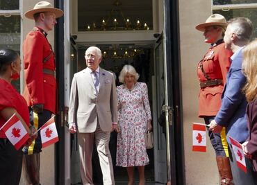 Rey Carlos III llega a Canadá en apoyo tras amenazas de Trump; insiste en que será el estado 51 de EU