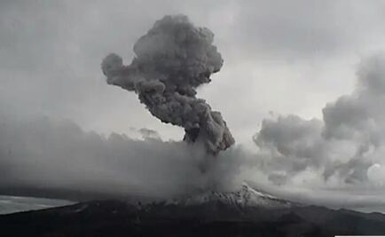 Confunde explosión del Popo a habitantes de Amecameca