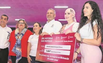 Entregan apoyo económico a mil mujeres con cáncer