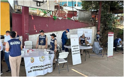 Semar lleva atención médica a zonas de difícil acceso; visitan 38 comunidades del Litoral Pacífico