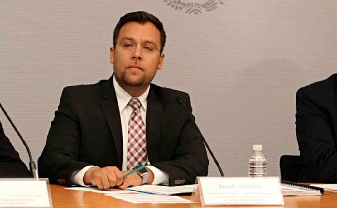El titular de la Unidad de Política y Control Presupuestal de la Secretaría de Hacienda, Isaac Gamboa. Foto: Notimex