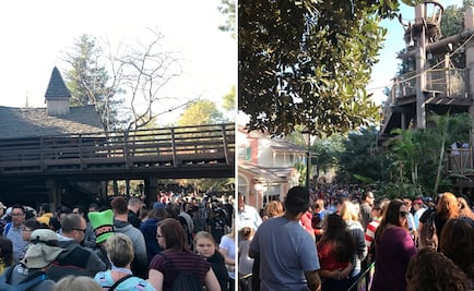 Apagón deja a visitantes varados en atracciones de Disneyland en California