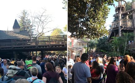 Apagón deja a visitantes varados en atracciones de Disneyland en California