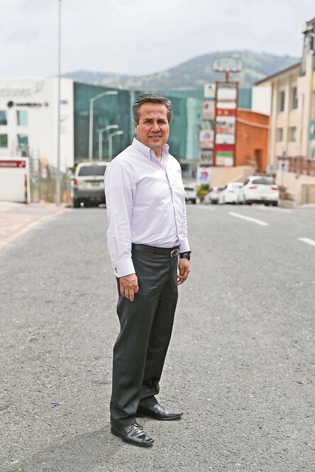 Hugo Sondón Saavedra, Presidente electo del PAN en el Estado de México (IVÁN STEPHENS. EL UNIVERSAL)