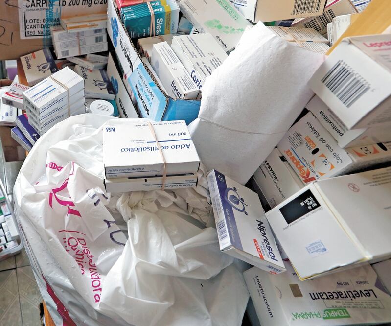 Durante el primer semestre del año se tienen registrados ocho eventos relacionados con robo de medicamentos en la Ciudad. Foto: ARCHIVO EL UNIVERSAL