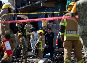 FOTOS: Así quedó el área en Chimalhuacán en donde ayer explotó un polvorín
