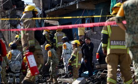 FOTOS: Así quedó el área en Chimalhuacán en donde ayer explotó un polvorín