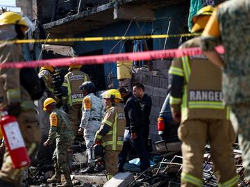 FOTOS: Así quedó el área en Chimalhuacán en donde ayer explotó un polvorín