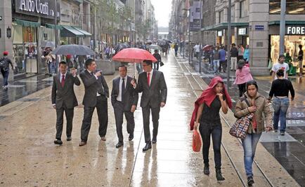 Pronostican lluvias en gran parte del país por 5 sistemas meteorológicos